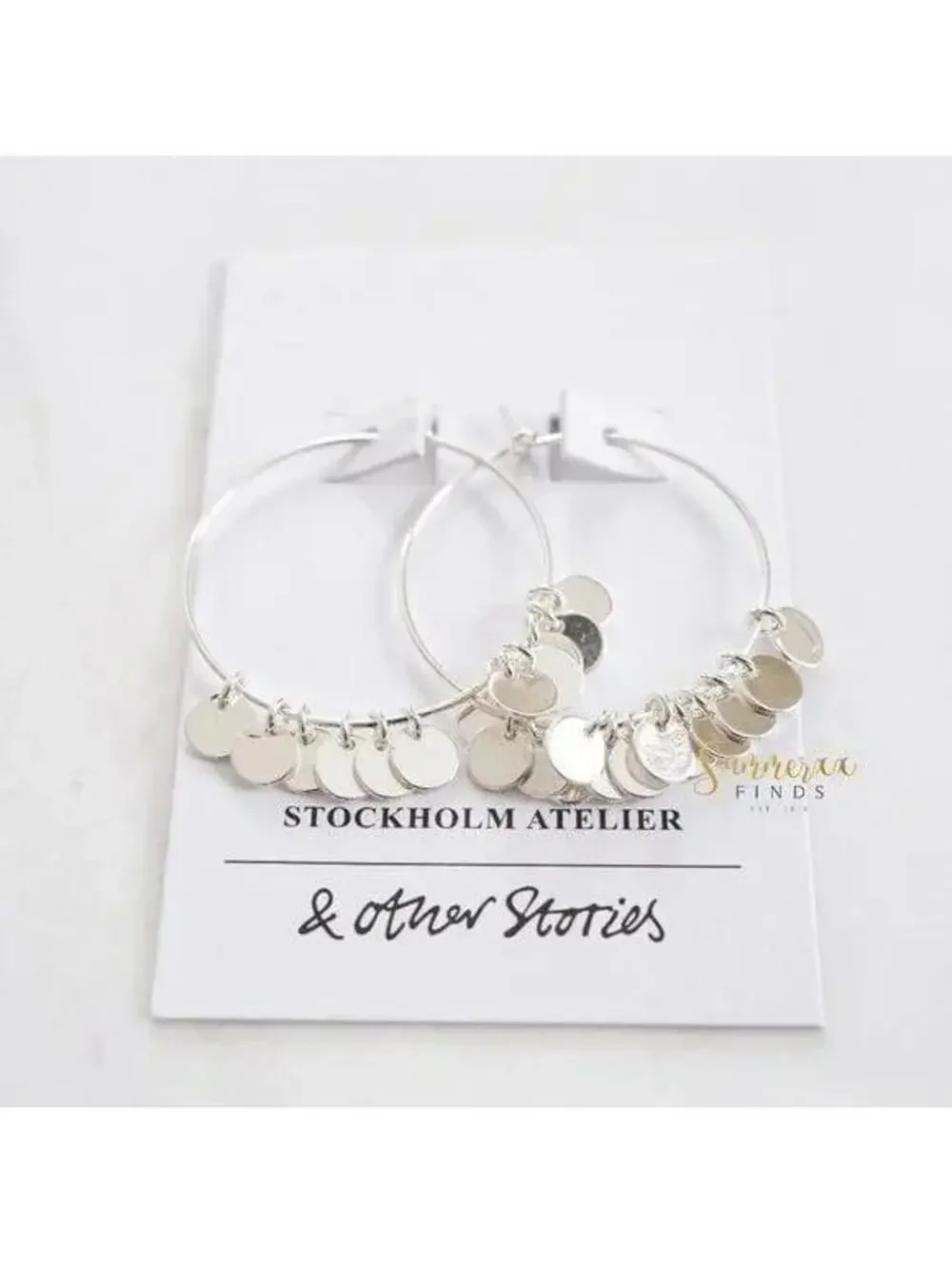 & Other Stories Mini Hoop Coin Earrings